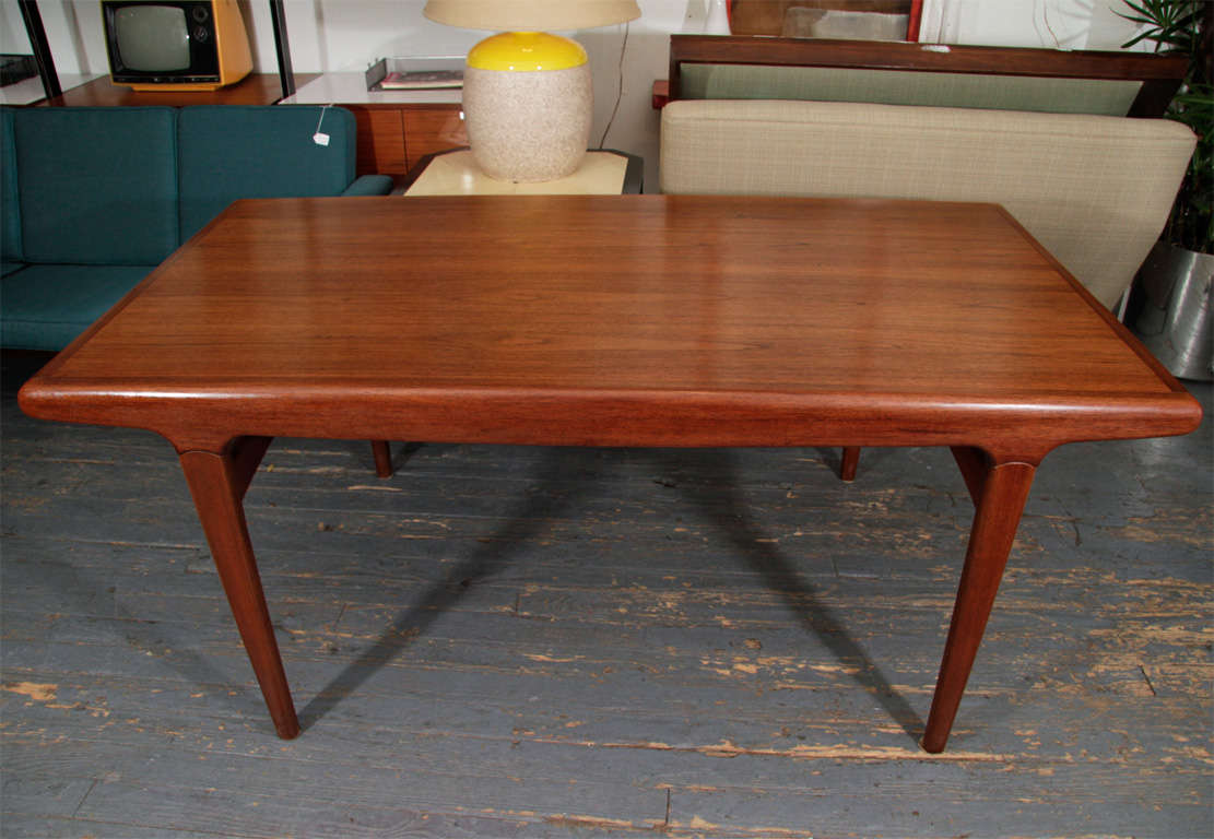 20th Century Danish Expandable Dining Table by Johannes Andersen